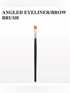 NEW Angled Eyeliner Eyebrow Makeup Brush Synthetic 6”